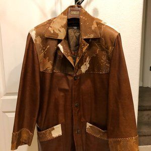 Western Style Leather Jacket